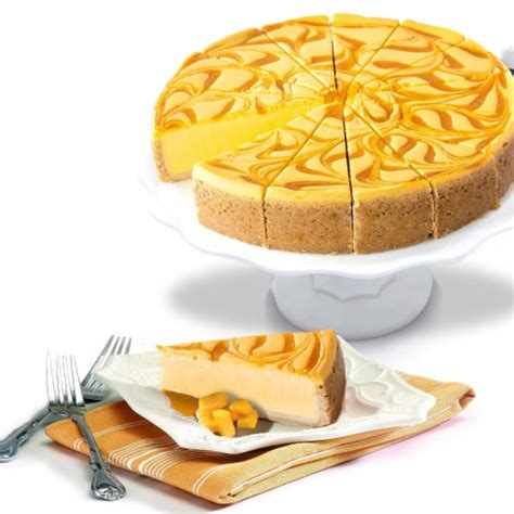 David's Cookies Mango Cheesecake - 10, 10 Inch - Foods Co.