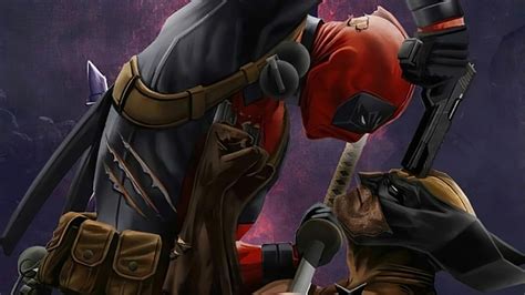 Deadpool Vs Wolverine Art Wallpaper,HD Superheroes Wallpapers,4k ...