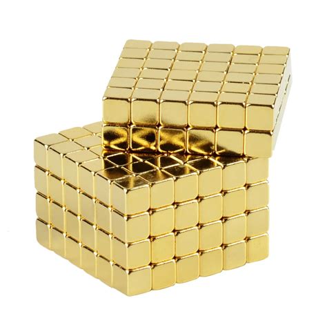 5mm 343Pieces/Pack 7x7x7 Magnetic Materials Neodymium Magnet Mini Small Cube Magnetic Cube ...