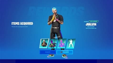 How To Get J Balvin Skin & In Da Party Emote NOW FREE EARLY In Fortnite! (Unlock Jbalvin Bundle ...