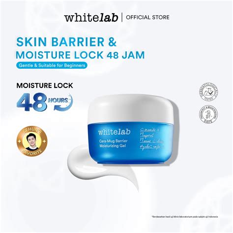 Jual Whitelab Cera-Mug Barrier Moisturizing Gel - Pelembap Kulit Wajah ...