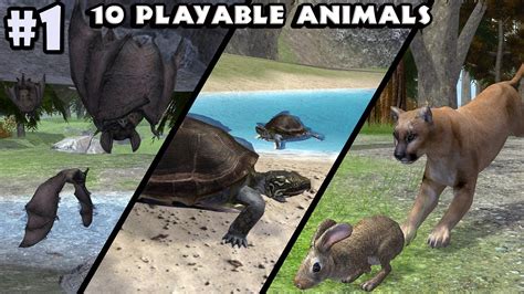 Ultimate Forest Simulator -10 Playable Animals- Android/iOS - Gameplay Episode 1 - YouTube