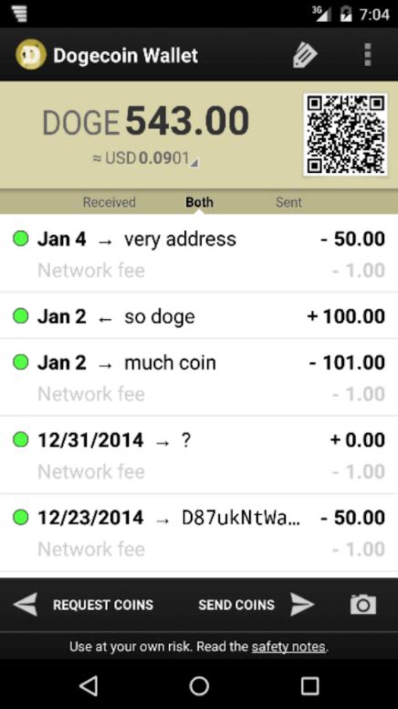 Dogecoin Wallet - Simple, easy to use and lightweight wallets for DOGE