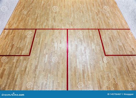 Squash court stock image. Image of hardwood, indoor - 145756467