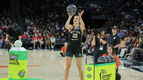 Sabrina Ionescu Goes On Ridiculous Run During 3-Point Contest