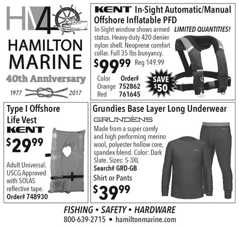 Current Ads - Hamilton Marine