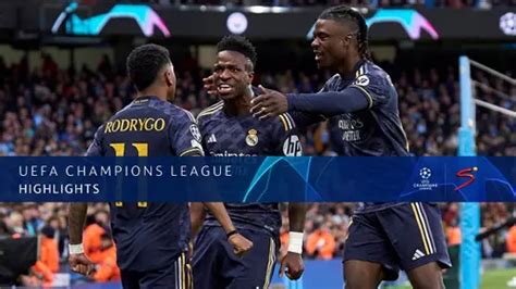 Manchester City v Real Madrid | QF | 2nd Leg | Match Highlights | UEFA ...