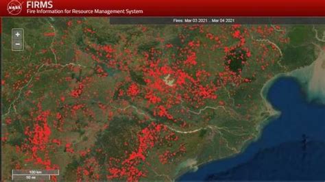 Nasa Fire Map : Nasa Wildfires A Symptom Of Climate Change, The map is ...