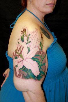 18 Best Easter Lily Flower Tattoo Art ideas | lily flower tattoos ...