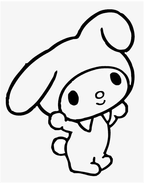 Sanrio Coloring Page