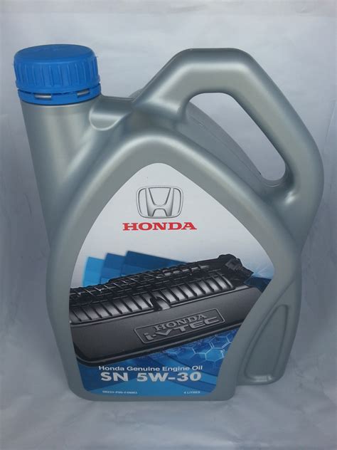 HONDA ENGINE OIL SN 5W-30 SEMI SYNTHETIC (4 LITER)