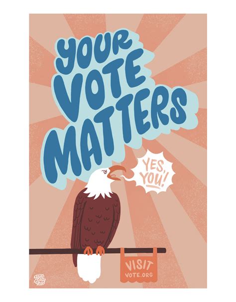 Your Vote Matters Poster - Home