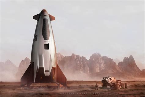 SpaceX orbital shuttle concept by Rodrigo Magro | Spacex, Scenes, Shuttling