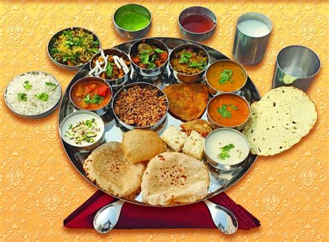 Gujarati Thali - Papillon Hotel