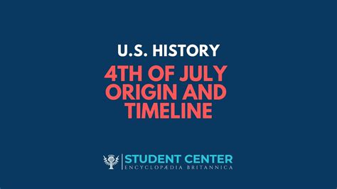 July 4th Origin and Timeline - Student Center | Britannica.com