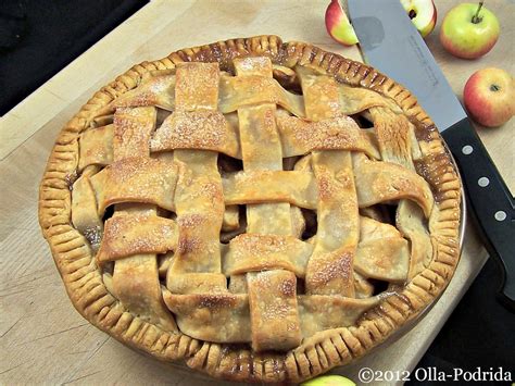 Olla-Podrida: Lattice Apple Pie with Mexican Brown Sugar