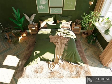 Sage Green Bedroom | مستقل