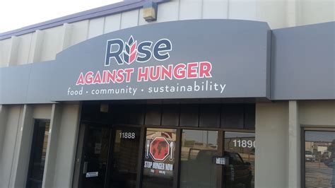 Exterior Vinyl Graphics for Rise Against Hunger - Overland Park, KS - Signs