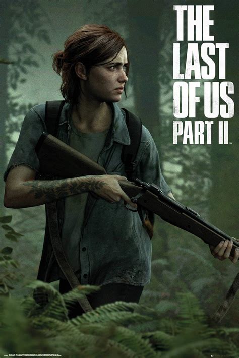 The Last of Us Part 2 - Ellie - Video Game Poster (24 x 36 inches) : Amazon.ca: Home