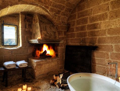 Best Home Interior Design: LUXURIOUS BATHROOM IDEAS WITH FIREPLACES