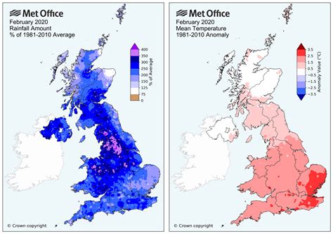 Met Office: Why the UK saw record-breaking rainfall in February 2020 - Carbon Brief