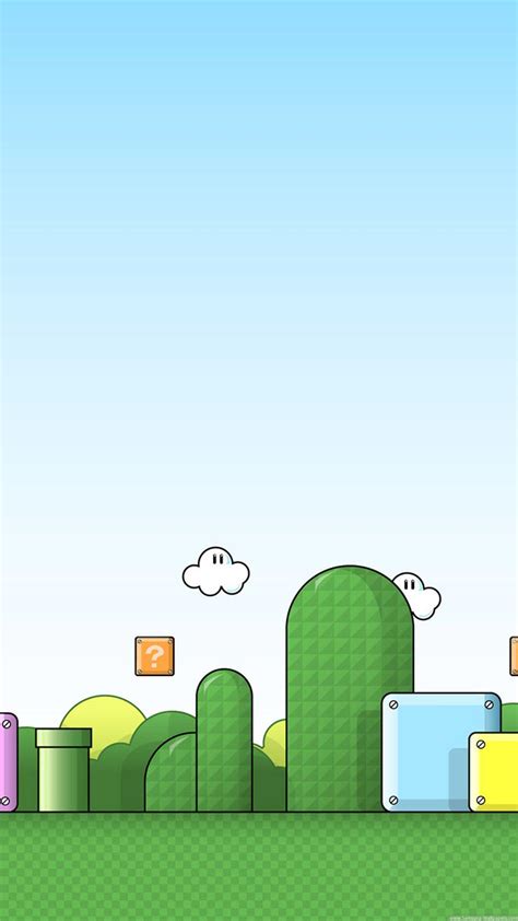 Download Retro Mario Phone Wallpaper - Sinobhishur