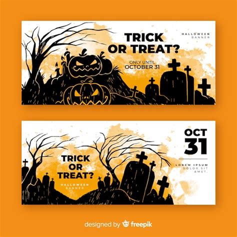 Page 12 | Scary Banners - Free Vectors & PSDs to Download