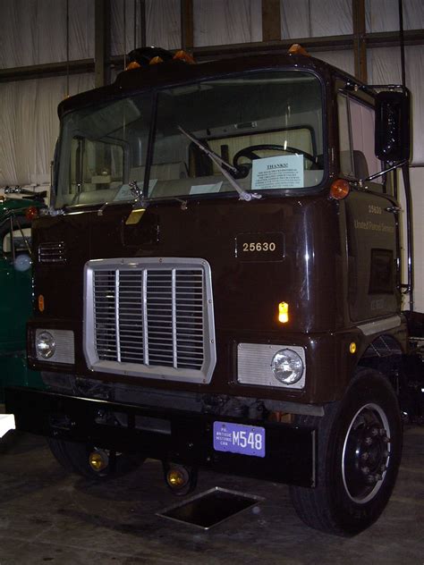 Mack Cabover UPS Truck | Mack Truck Historical Museum, Allen… | Flickr