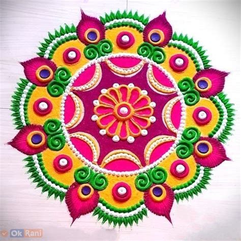 Easy Diwali Rangoli Designs 2023: Celebrate Diwali with Stunning ...