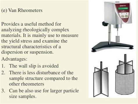 Rheology methods