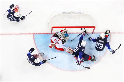 At the Paralympics, Sled Hockey Is Not Necessarily a Young Man’s Game - The New York Times