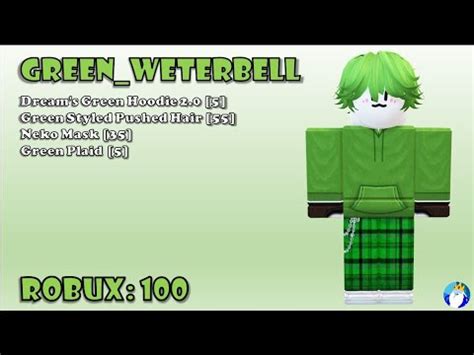 Green Roblox Outfits (Part #2) - YouTube