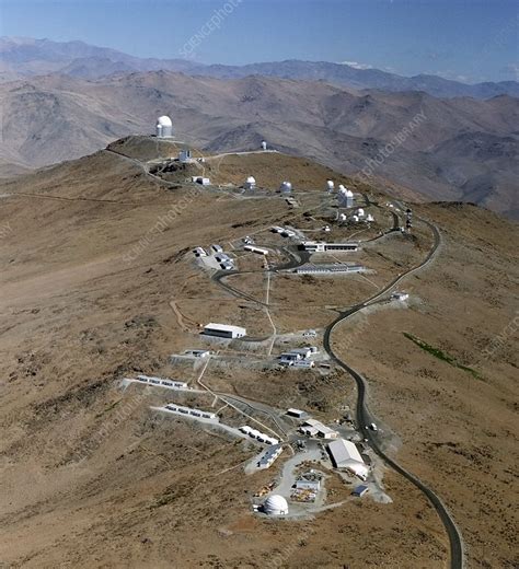 La Silla observatory, Chile - Stock Image - C023/0153 - Science Photo ...