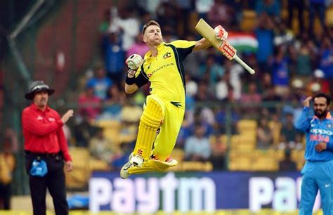 David Warner Century Highlights from India vs Australia 4th ODI ...