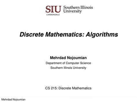 PPT - Discrete Mathematics: Algorithms PowerPoint Presentation, free download - ID:5263449