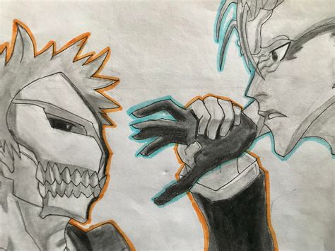 Sorry Grimmjow (fan art by me) : bleach