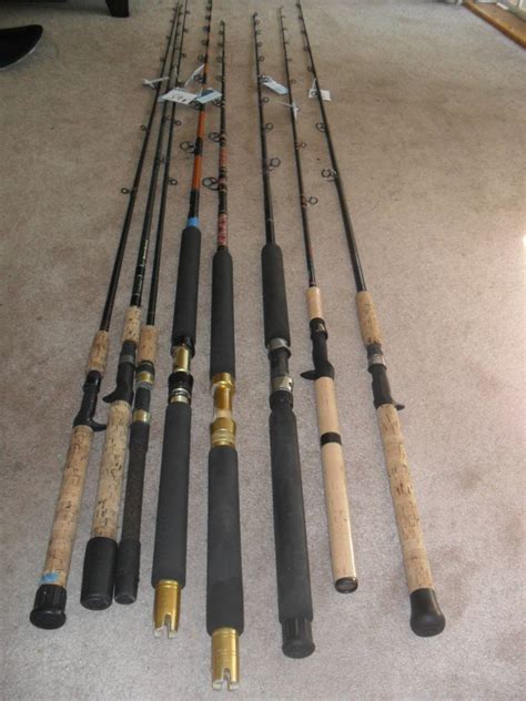 Lots of Fishing Rods for sale Calstar, Seeker, Graphtech, Shimano | Bloodydecks