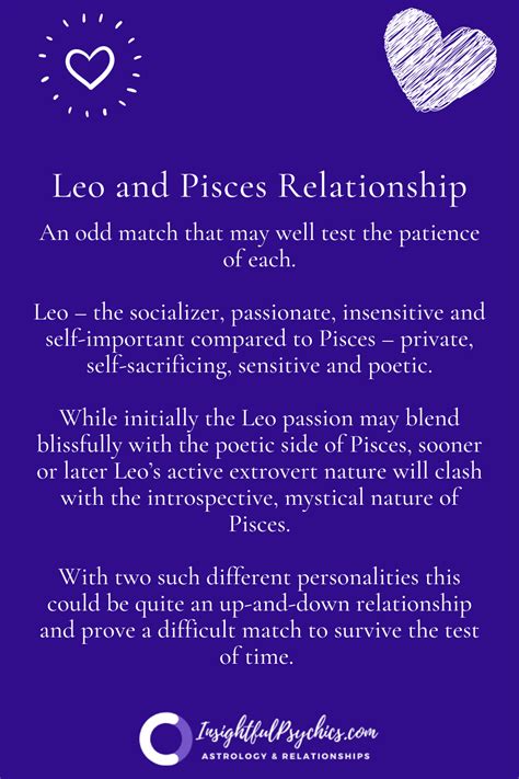 Pisces and Leo – Compatibility in Sex, Love and Friendship