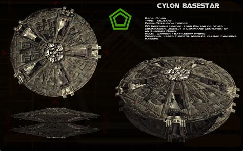 Cylon Basestar (old) ortho by unusualsuspex on DeviantArt