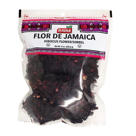 Flor de Jamaica (Hibiscus Flowers) - 8 oz - Badia Spices