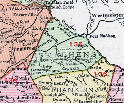 Map Of Henry County Ga - Maping Resources