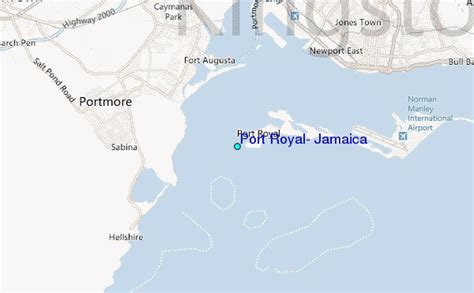 Port Royal, Jamaica Tide Station Location Guide