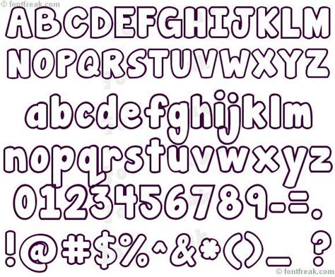 Resultado de imagen de bubble fonts | Tipos de letras, Modelos de letras, Moldes de letras ...