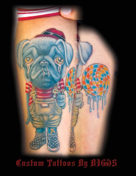 MILENIUM TATTOO: pug tattoo