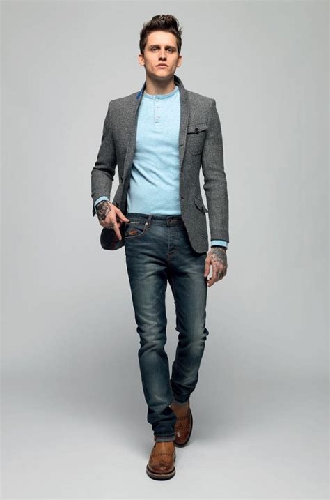 Men Casual Shoes With Jeans (745) | SpringFashion2015 | Casual wear for men, Mens fashion blazer ...