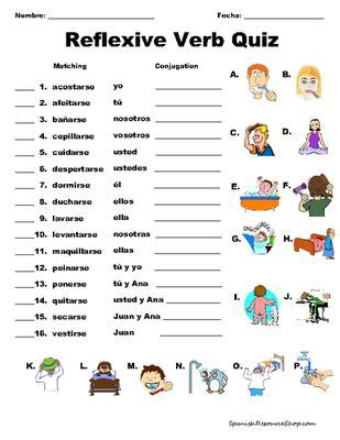 120 Spanish- Reflexive Verbs ideas | spanish reflexive verbs, reflexive verbs, spanish