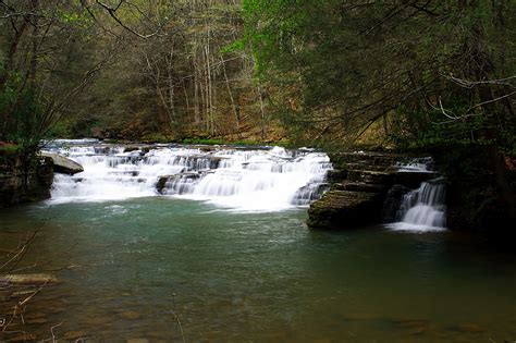 Forest Waterfall Pictures - Spring - spring-waterfall0015