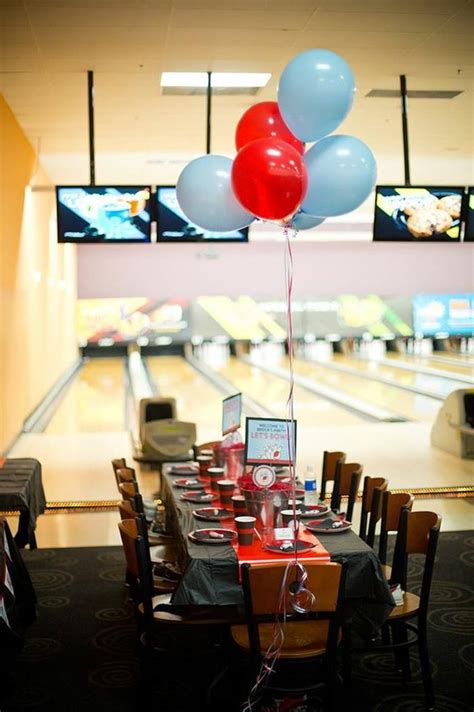 Bowling Themed 9th Birthday Party | Kara's Party Ideas | Kids bowling ...