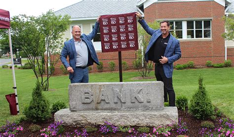 Monson Savings Bank Historical Marker is Unveiled for 150th Anniversary