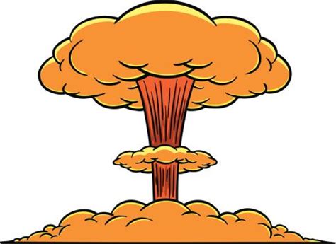 Mushroom Cloud Vector Art 177050190 | Mushroom cloud, Explosion drawing ...